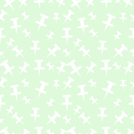 Seamless vector pattern, light pastel shadeless chaotic background with pinsのイラスト素材