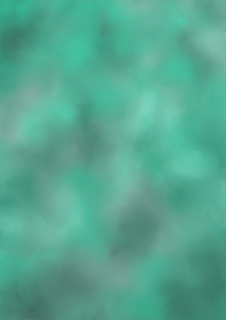 Abstract drawn watercolor background with in blue and turquoise colors. A4 size format. Series of Watercolor, Oil, Pastel, Chalk and Inc Backgrounds.の写真素材