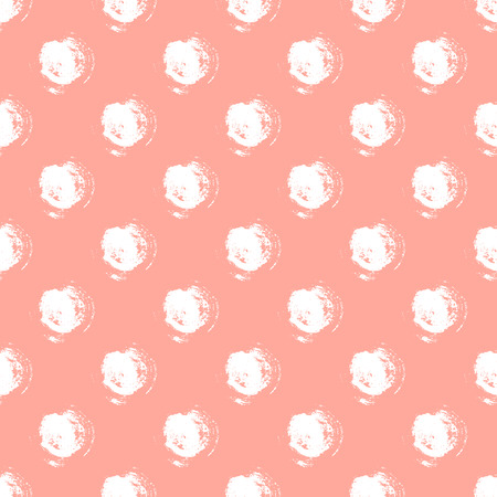 Vector seamless pattern, tile with inc splash, blots, smudge and brush strokes. Grunge endless template for web background, prints, wallpaper, surface, wrapping, repeat elements for design.のイラスト素材