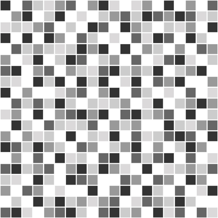 Seamless vector pattern with squares. Simple checkered graphic design. drawn background with little decorative elements. Print for wrapping, web backgrounds, fabric, decor, surfaceのイラスト素材