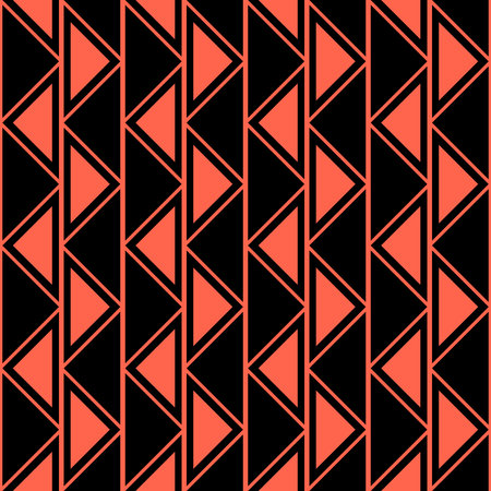 Seamless vector abstract pattern. symmetrical geometric repeating background with decorative...