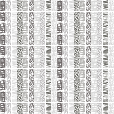 Seamless vector geometrical pattern with rhombus, squares. endless background with hand drawn textured geometric figures. Pastel Graphic illustration Template for wrapping, web backgrounds, wallpaperのイラスト素材