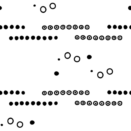 Seamless vector geometrical pattern with hand drawn decorative elements. Graphic design, drawing illustration. Print for fabric, textil, wallpaper, wrapping, packaging. Doddle style,のイラスト素材