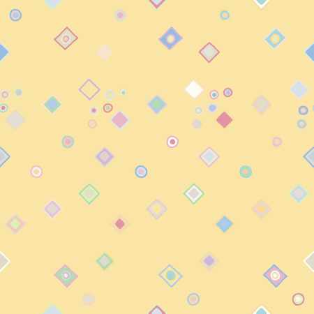 Seamless vector pattern. geometrical background with hand drawn decorative tribal elements. Print with ethnic, folk, traditional motifs. Graphic geometric illustration for wrapping, wallpaper, fabricのイラスト素材