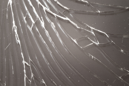 Cracked Touch Screen Phone, background, textureの写真素材