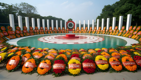 The Flower Festival in Kuala Lumpur, Malaysia.の素材