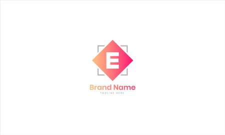 E logo, Letter e, Modern Creative E letter E vector logo templateのイラスト素材