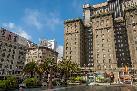 The Westin St. Francis in San Francisco on February 25, 2008 in San Francisco, California. のeditorial素材
