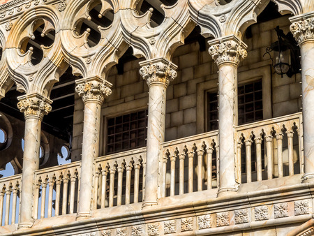Italian pavilion at the World Showcase at Epcot Center, Disney World.のeditorial素材
