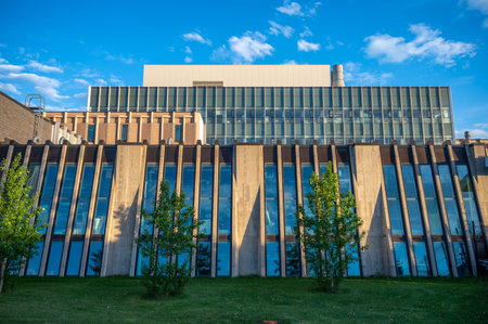 Calgary, Alberta - June 3, 2021: Energy, Environment and Experiential Learning center at the...