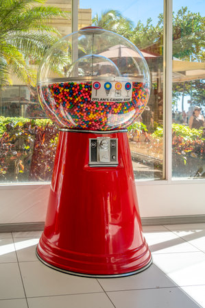 Honolulu, Hawaii - January 2, 2023: Dylan's Candy Bar in in Waikiki on Kalakuau Avenue.のeditorial素材