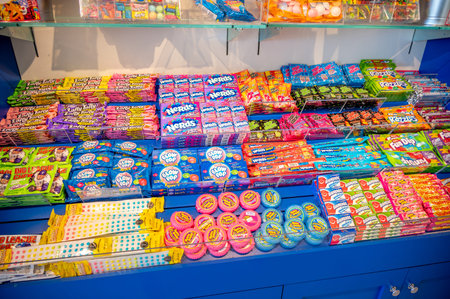 Honolulu, Hawaii - January 2, 2023: Dylan's Candy Bar in in Waikiki on Kalakuau Avenue.のeditorial素材