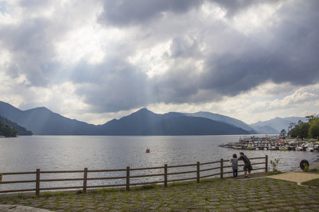 japan lakeのeditorial素材