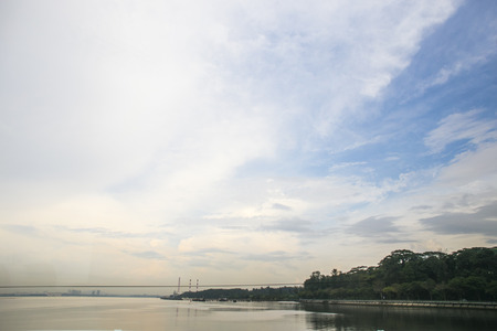 A landscape view.の写真素材
