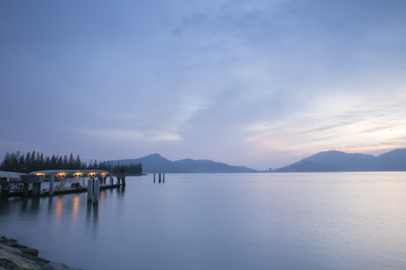 A sea view.の写真素材