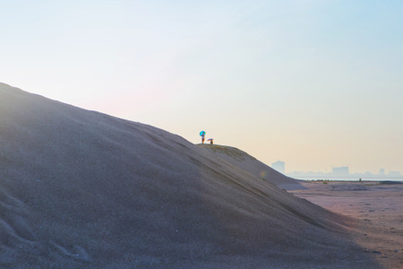 dune malaysia sandの写真素材