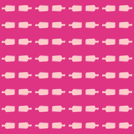 Liquor bottles seamless pattern. line art style. outline image. color repeat template. party drinks concept. illustration on background. Flat design style for any purpose.のイラスト素材