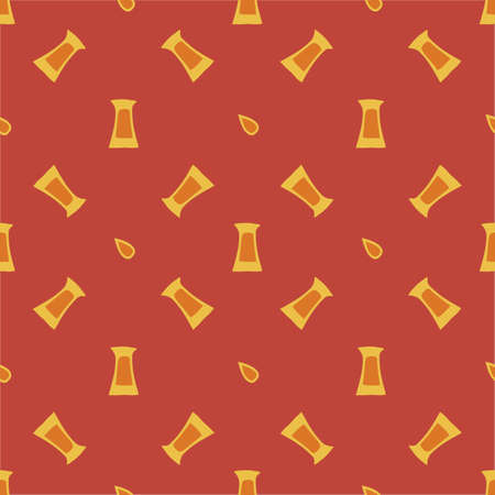 Tequila glass seamless pattern, great design for any purpose. Doodle style. hand drawn image. color repeat template. party drinks concept. freehand drawing. Cartoon sketch graphic design.のイラスト素材