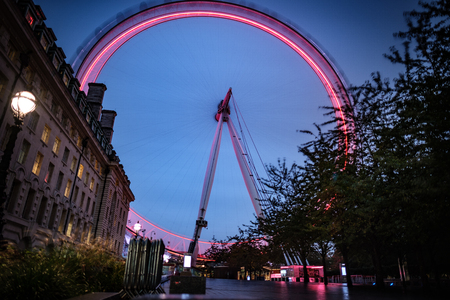 Big Wheel, Ferris Wheel, Londonのeditorial素材