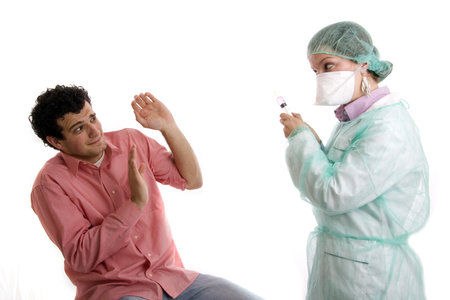 injection afraid