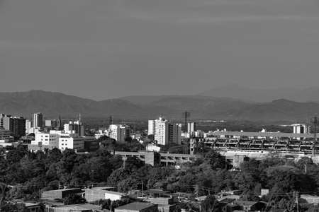 A view of a cityの写真素材