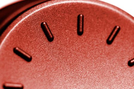 Abstract Red Knobの写真素材