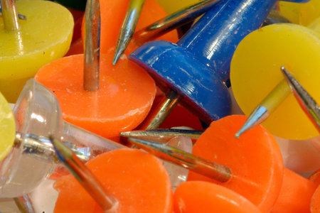 Pushpins Macro