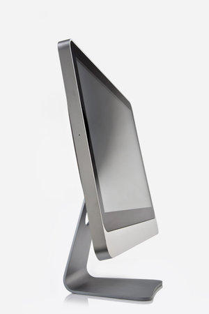 personal computer all in one, isolated on white background