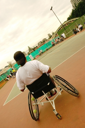 Wheelchair athleteのeditorial素材