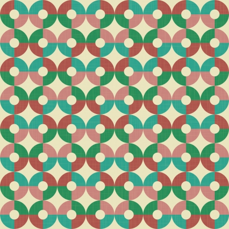 Abstract retro geometric seamless pattern.のイラスト素材