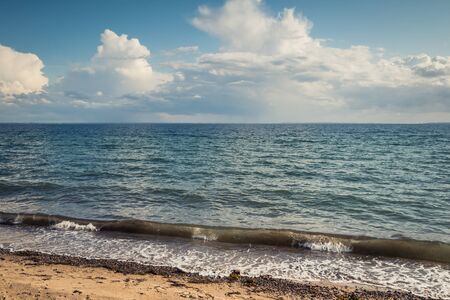 Clouds on the Horizon over the Kattegat - Jutlandの写真素材