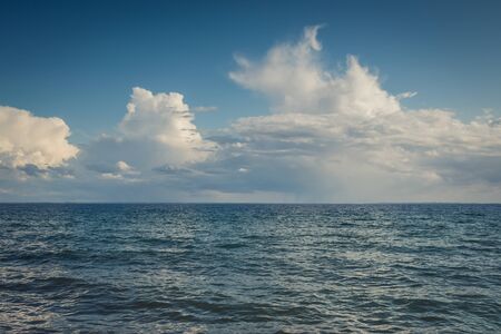 Clouds on the Horizon over the Kattegat - Jutlandの写真素材
