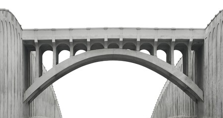 Concrete bridge の写真素材