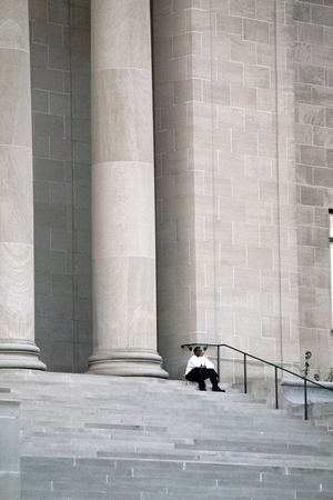 Steps of Justiceの写真素材