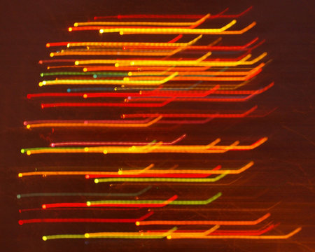 Blurred lights
