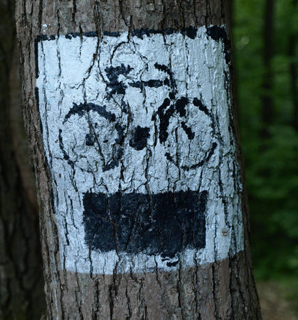 Bicycle signの写真素材