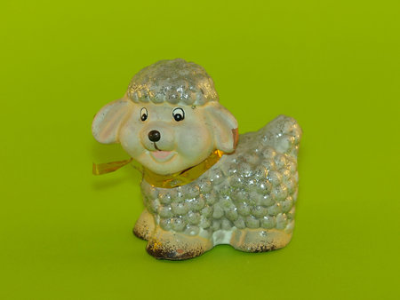 Easter lambの写真素材