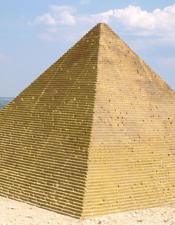 Krajno, Poland - May 01  Miniature of the Pyramid in the Amusement Park with Miniature s Avenue on May 01, 2014 in Krajno, Polandのeditorial素材