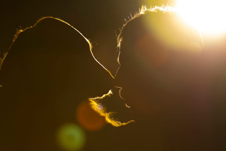 Man s Best Friendの写真素材