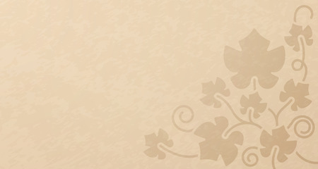 Grape vine and farming background concept with space for your copy.のイラスト素材