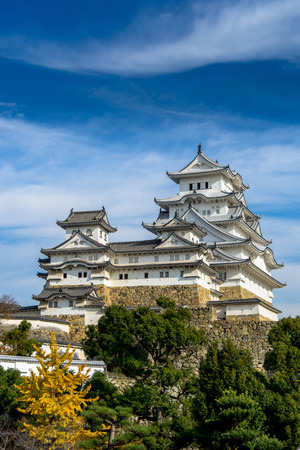 Himeji Castle. 1 of 12 original castles in Japan. A world heritage site - Hyogo Prefecture.のeditorial素材