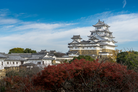 Himeji Castle. 1 of 12 original castles in Japan. A world heritage site - Hyogo Prefecture.のeditorial素材