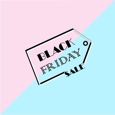 Creative Black friday sale banner layout design. Illustration. Abstract vector black friday sale layout background. For art template design, list, page, mockup brochure style, banner, idea, logo, signのイラスト素材