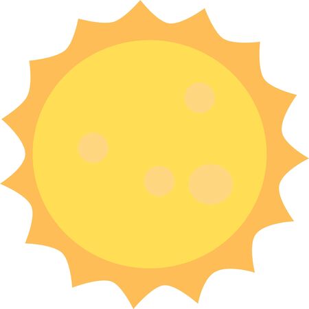 White vector background with sun burst effect. sun illustration logo vector icon templateのイラスト素材