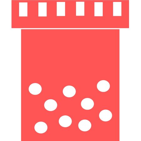 Medical pill. Medicine, pharmacy, hospital set of drugs. Medication, pharmaceutics concept. Vector illustration. Drugs flat icons: pills, capsules. healthcare medicine iconのイラスト素材