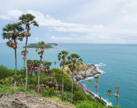 Landscape of Prom Thep Cape  Phuket island, Thailand の写真素材