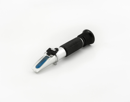 Isolated refractometer on white backgroundの写真素材