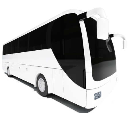 camera view of a busの写真素材