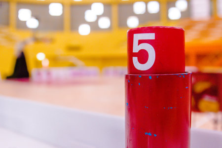 symbol side the courtの写真素材