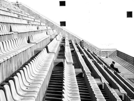 Stadium seatsの写真素材